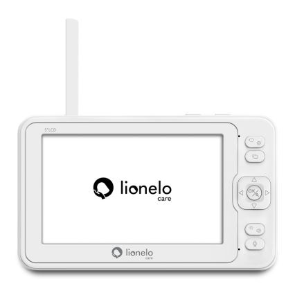 Lionelo - Βρεφικό μόνιτορ με οθόνη BABYLINE 8.3 5V 3600 mAh