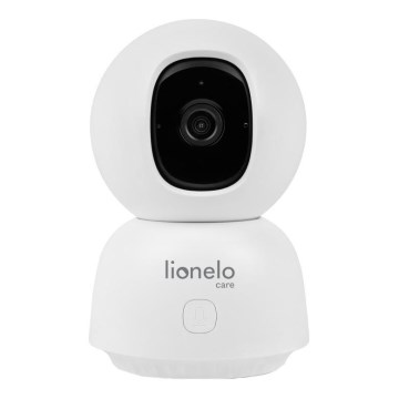 Lionelo - Έξυπνη βρεφική συσκευή παρακολούθησης BABYLINE VIEW Wi-Fi 5V Λευκή