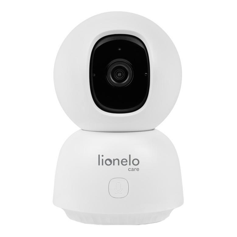 Lionelo - Έξυπνη βρεφική συσκευή παρακολούθησης BABYLINE VIEW Wi-Fi 5V Λευκή