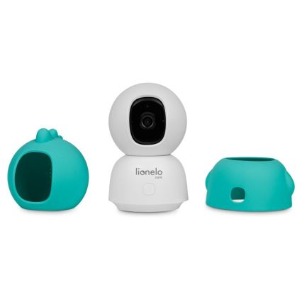 Lionelo - Έξυπνη βρεφική συσκευή παρακολούθησης BABYLINE VIEW Wi-Fi 5V Λευκή