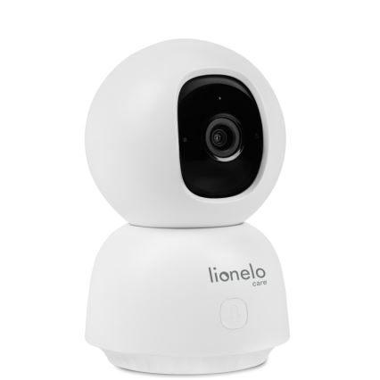 Lionelo - Έξυπνη βρεφική συσκευή παρακολούθησης BABYLINE VIEW Wi-Fi 5V Λευκή
