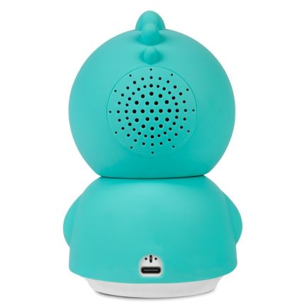 Lionelo - Έξυπνη βρεφική συσκευή παρακολούθησης BABYLINE VIEW Wi-Fi 5V Λευκή
