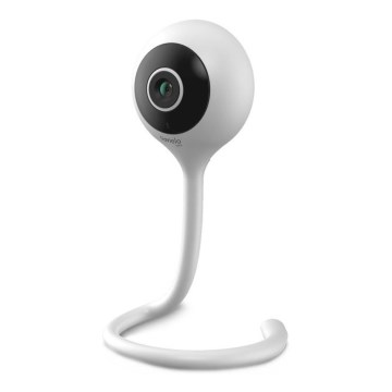 Lionelo - Έξυπνο βρεφικό μόνιτορ BABYLINE SMART Wi-Fi Λευκό