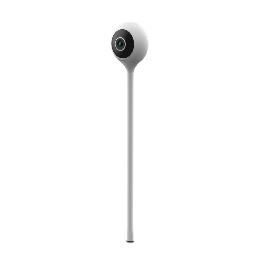 Lionelo - Έξυπνο βρεφικό μόνιτορ BABYLINE SMART Wi-Fi Λευκό