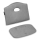 Lionelo - Επένδυση για παιδικό κάθισμα φαγητού FLORIS CUSHION Grey Stone