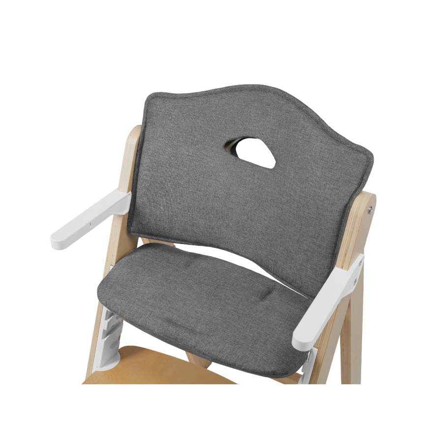 Lionelo - Επένδυση για παιδικό κάθισμα φαγητού FLORIS CUSHION Grey Stone