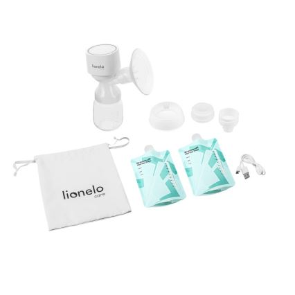 Lionelo - Ηλεκτρικό επαναφορτιζόμενο θήλαστρο μητρικού γάλακτος FIDI ONE 5V 1000 mAh 180 ml