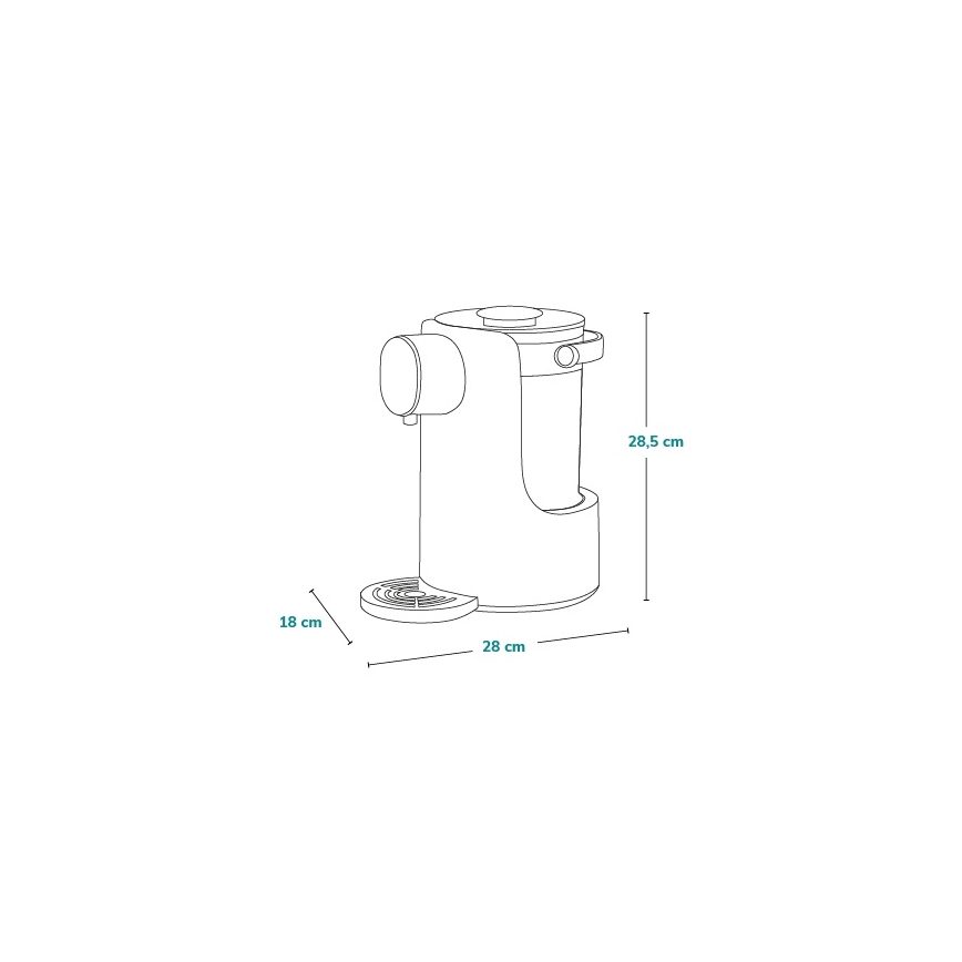 Lionelo - Θερμαντήρας μπιμπερό BABYPRESTO 1000W/230V λευκός