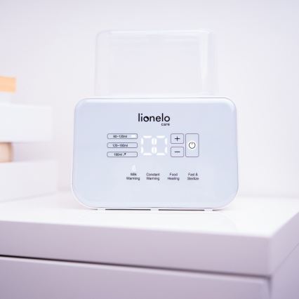 Lionelo - Θερμαντήρας μπιμπερό THERMUP DOUBLE 250W/230V λευκό