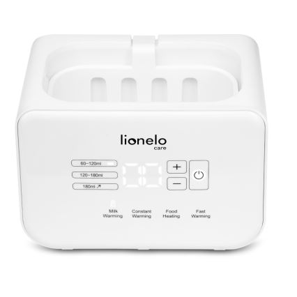 Lionelo - Θερμαντήρας μπιμπερό THERMUP DOUBLE 250W/230V λευκό