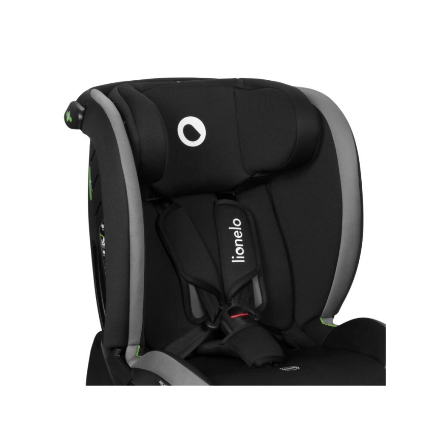 Lionelo - Κάθισμα αυτοκινήτου AART i-Size 40-150 cm μαύρο/γκρι