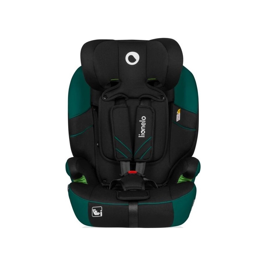 Lionelo - Κάθισμα αυτοκινήτου LEVI ONE i-Size 76-150 cm μαύρο/πράσινο