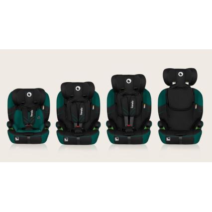 Lionelo - Κάθισμα αυτοκινήτου LEVI ONE i-Size 76-150 cm μαύρο/πράσινο