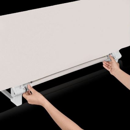 Lionelo - Μπάρα ασφαλείας για κρεβάτι LORA XL, γκρι