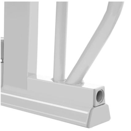 Lionelo - Μπάρα ασφαλείας TRUUS SLIM LED γκρι