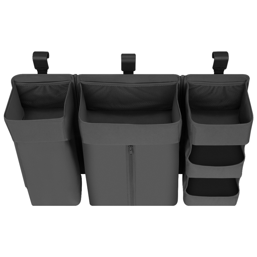 Lionelo - Οργανωτής για κούνια 3 σε 1 SIDEPOCKET Γκρι