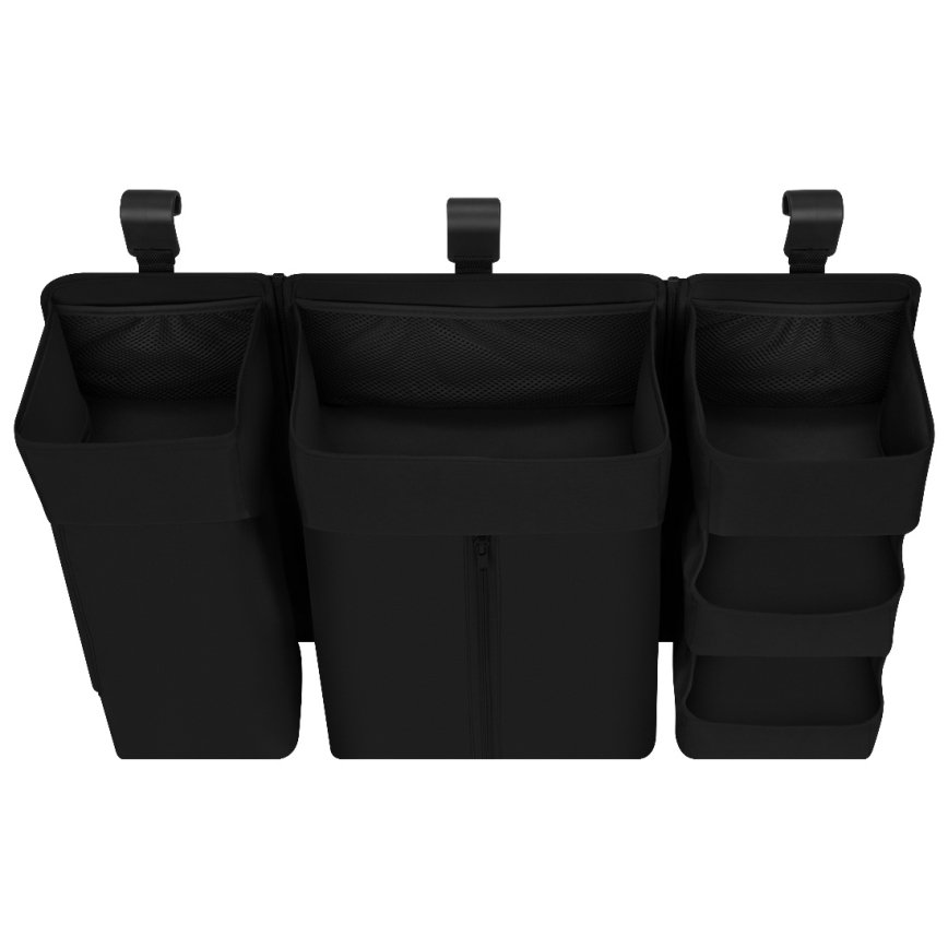 Lionelo - Οργανωτής για κούνια 3 σε 1 SIDEPOCKET Μαύρο