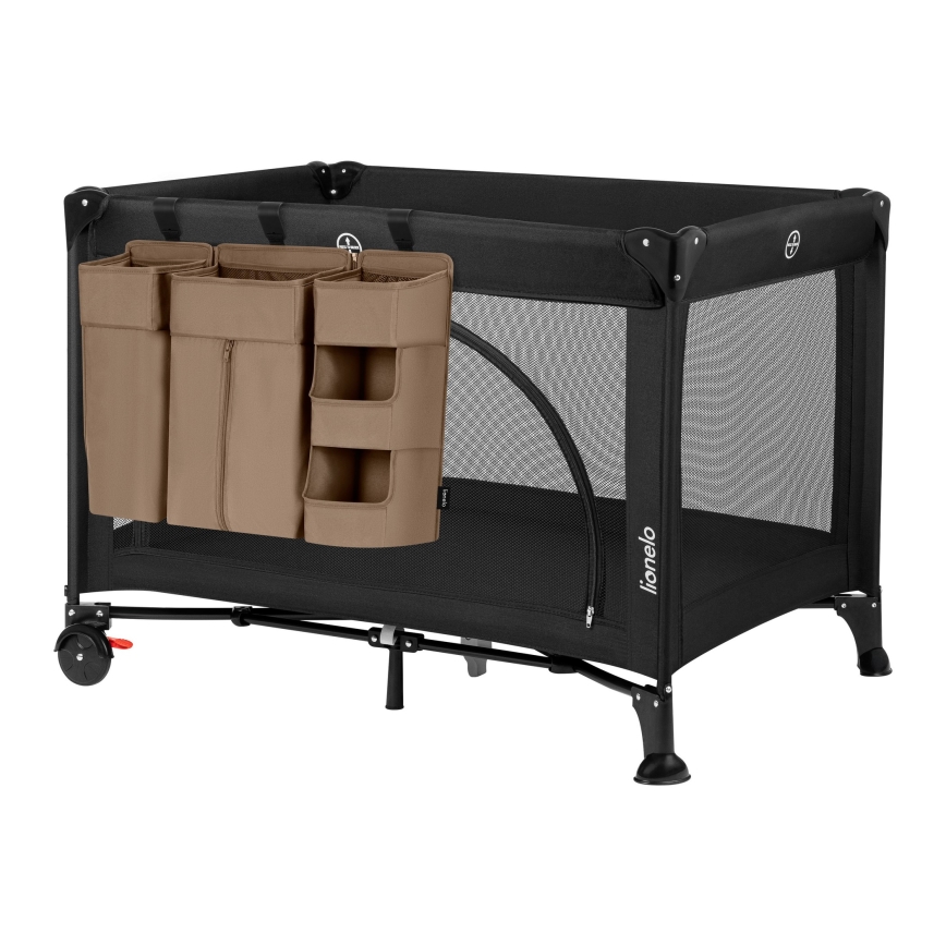 Lionelo - Οργανωτής για κούνια 3-σε-1 SIDEPOCKET Μπεζ