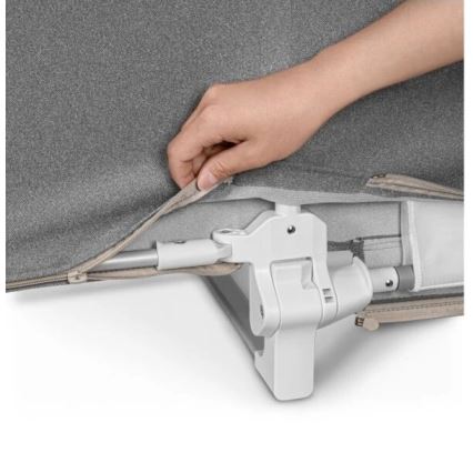 Lionelo - Οργανωτής ντουλάπας LORA σκούρο