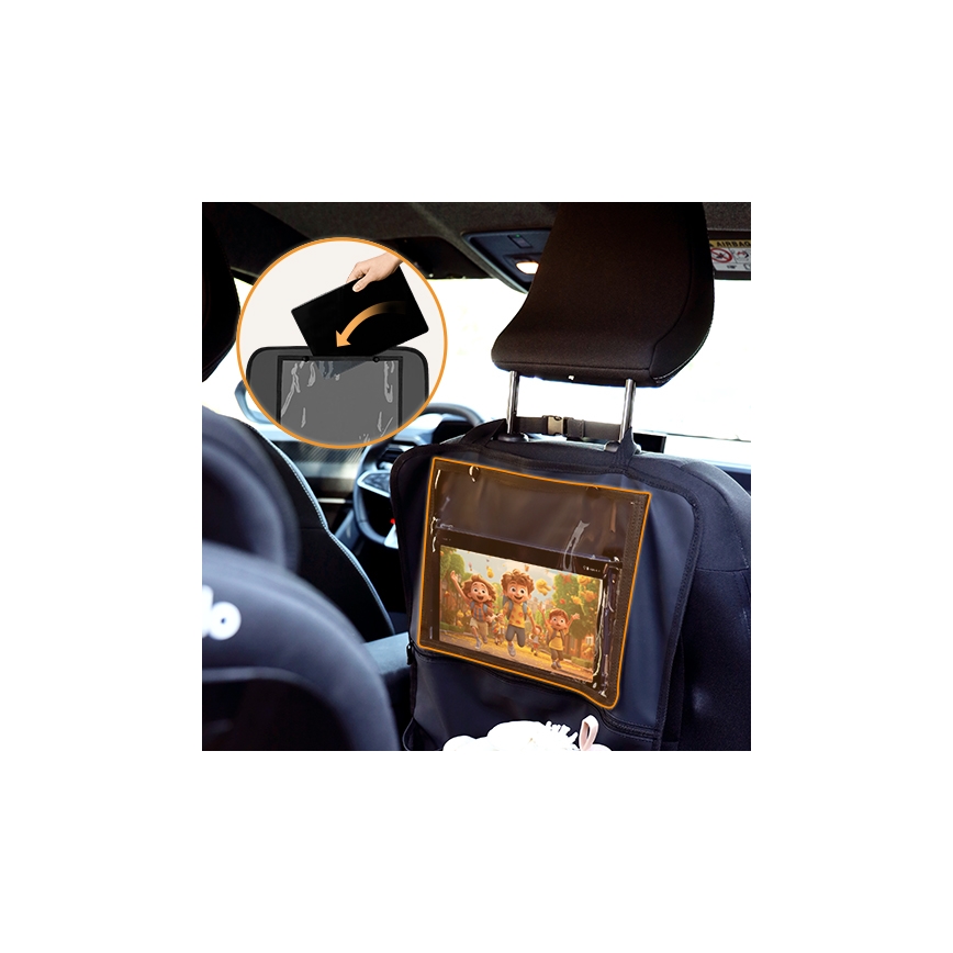 Lionelo - Οργανωτής αυτοκινήτου SEAT ORGANIZER Γκρι