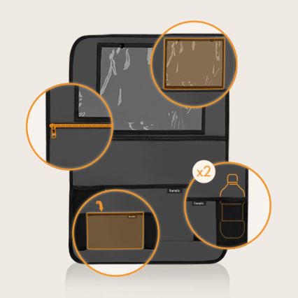 Lionelo - Οργανωτής αυτοκινήτου SEAT ORGANIZER Γκρι