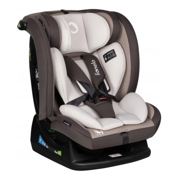Lionelo - Παιδικό κάθισμα αυτοκινήτου AART i-Size 40-150 εκ. καφέ/κρεμ