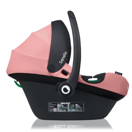 Lionelo - Παιδικό κάθισμα αυτοκινήτου ASTRID i-Size 40-87 cm Ροζ κοράλλι