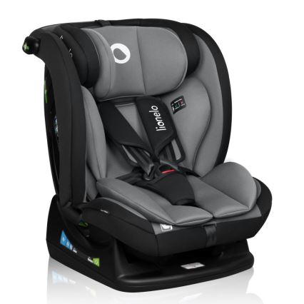 Lionelo - Παιδικό κάθισμα αυτοκινήτου IZZY i-Size 40-150 cm Μαύρο Γκρι