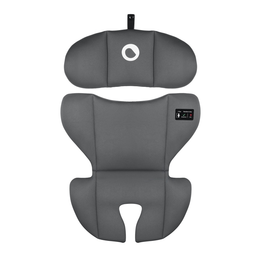 Lionelo - Παιδικό κάθισμα αυτοκινήτου IZZY i-Size 40-150 cm Μαύρο Γκρι