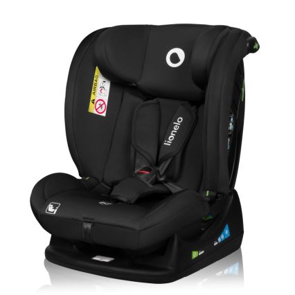 Lionelo - Παιδικό κάθισμα αυτοκινήτου IZZY i-Size 40-150 εκ., Μαύρο Carbon