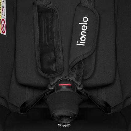 Lionelo - Παιδικό κάθισμα αυτοκινήτου IZZY i-Size 40-150 εκ., Μαύρο Carbon