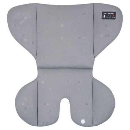 Lionelo - Παιδικό κάθισμα αυτοκινήτου LAVENDER i-Size 76-150 cm με περιστρεφόμενη βάση, Γκρι Stone