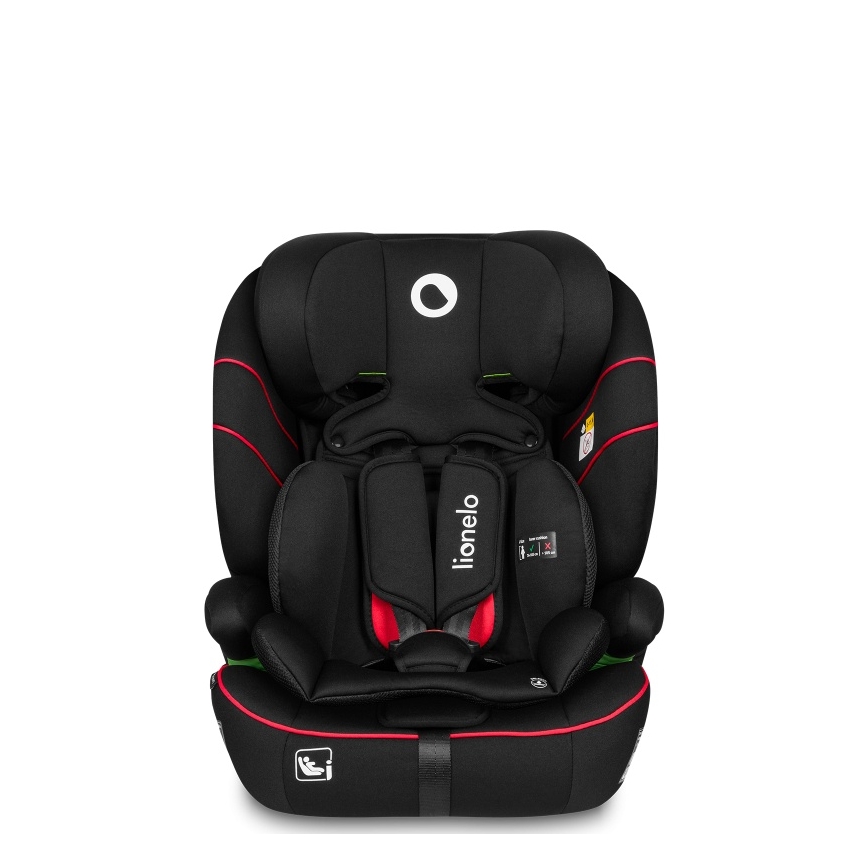 Lionelo - Παιδικό κάθισμα αυτοκινήτου LEVI i-Size 76-150 cm Sporty Black