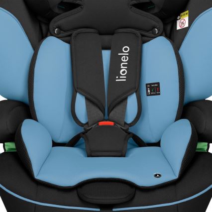 Lionelo - Παιδικό κάθισμα αυτοκινήτου LEVI i-Size 76-150 cm Μπλε Κοβάλτιο