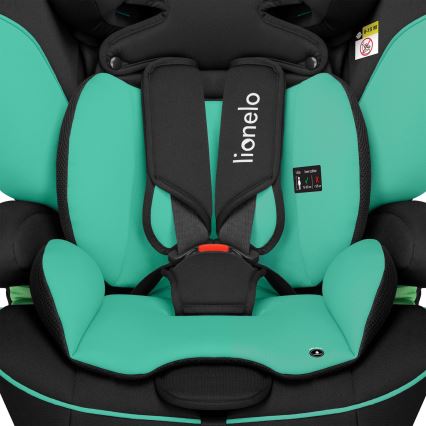 Lionelo - Παιδικό κάθισμα αυτοκινήτου LEVI i-Size 76-150 cm Σμαραγδί