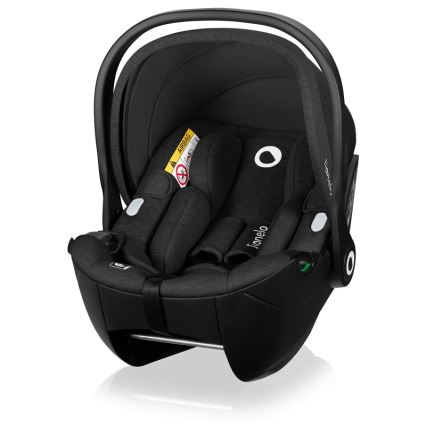 Lionelo - Παιδικό κάθισμα αυτοκινήτου MOXIE i-Size 40-87 cm Μαύρο Όνυξ