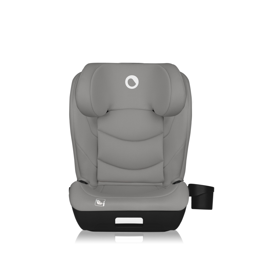 Lionelo - Παιδικό κάθισμα αυτοκινήτου NEAL i-Size 100-150 cm Γκρι μπετονί
