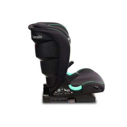 Lionelo - Παιδικό κάθισμα αυτοκινήτου NEAL i-Size 100-150 cm Μαύρο Όνυξ