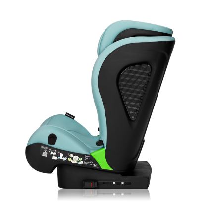 Lionelo - Παιδικό κάθισμα αυτοκινήτου NEAL i-Size 100-150 cm Πράσινο τυρκουάζ