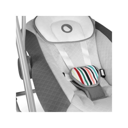 Lionelo - Παιδικό κουνιστό κάθισμα OTTO 4xLR14 Cozy Grey