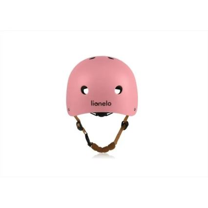Lionelo - Παιδικό κράνος HELMET Pink Rose