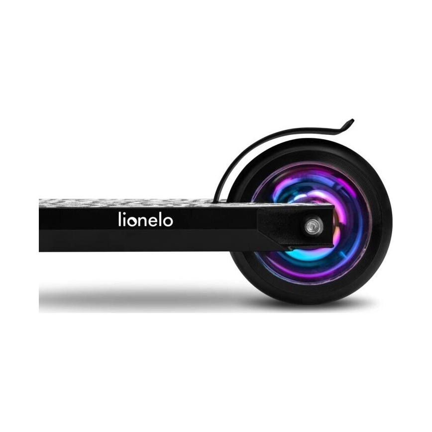 Lionelo - Παιδικό πατίνι WHIZZ NEO μαύρο