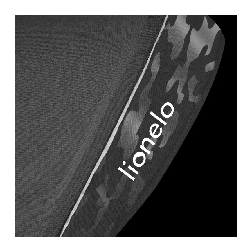 Lionelo - Παιδικό τρίκυκλο ποδήλατο HAARI γκρι/μαύρο