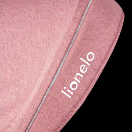 Lionelo - Παιδικό τρίκυκλο ποδήλατο HAARI ροζ/γκρι