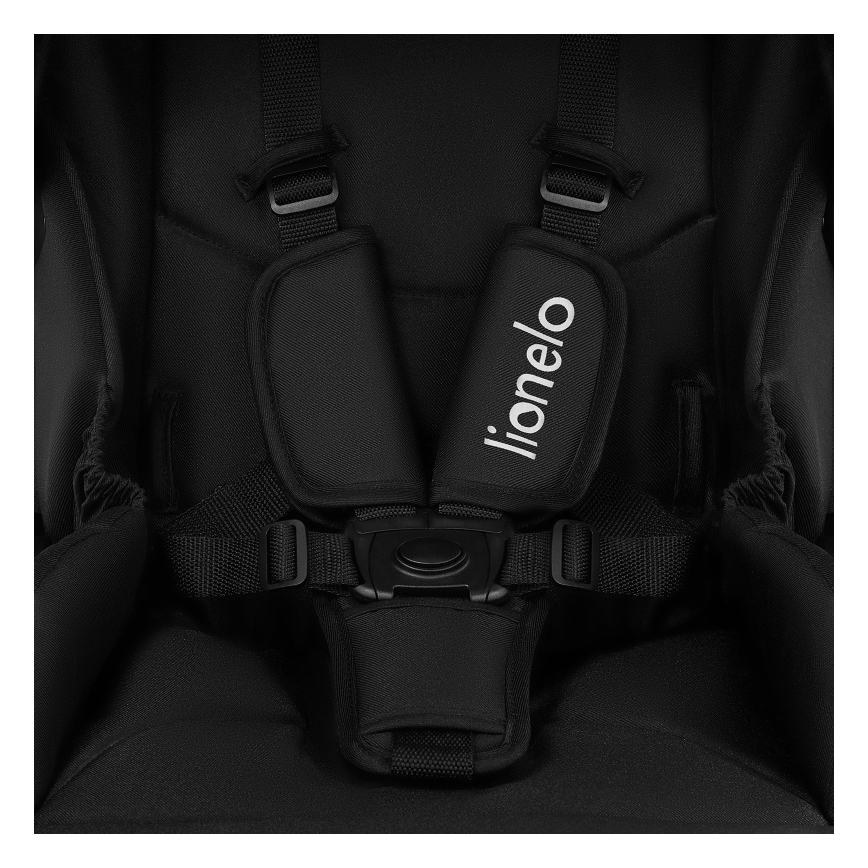 Lionelo - Πολυμορφικό καρότσι 3-σε-1 MERIL Black Onyx