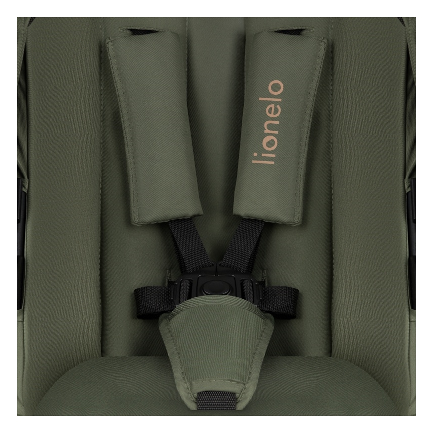 Lionelo - Συνδυαστικό καρότσι 2 σε 1 AMBER PLUS Green Forest