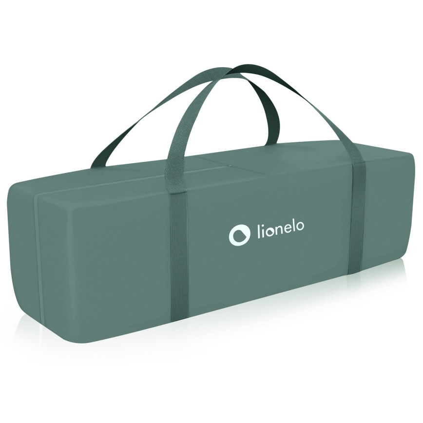 Lionelo - Ταξιδιωτικό κρεβατάκι STEFI PLUS σε απόχρωση ελιάς