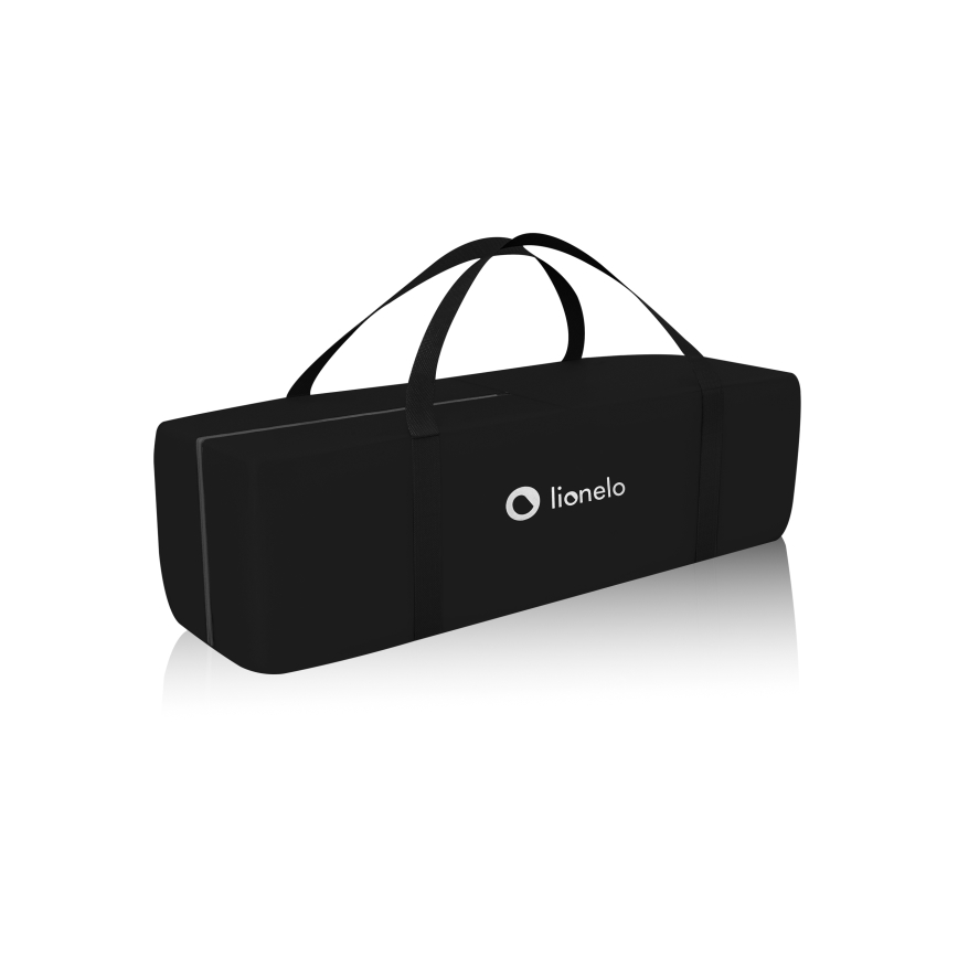 Lionelo - Ταξιδιωτικό παρκοκρέβατο STEFI Black Carbon