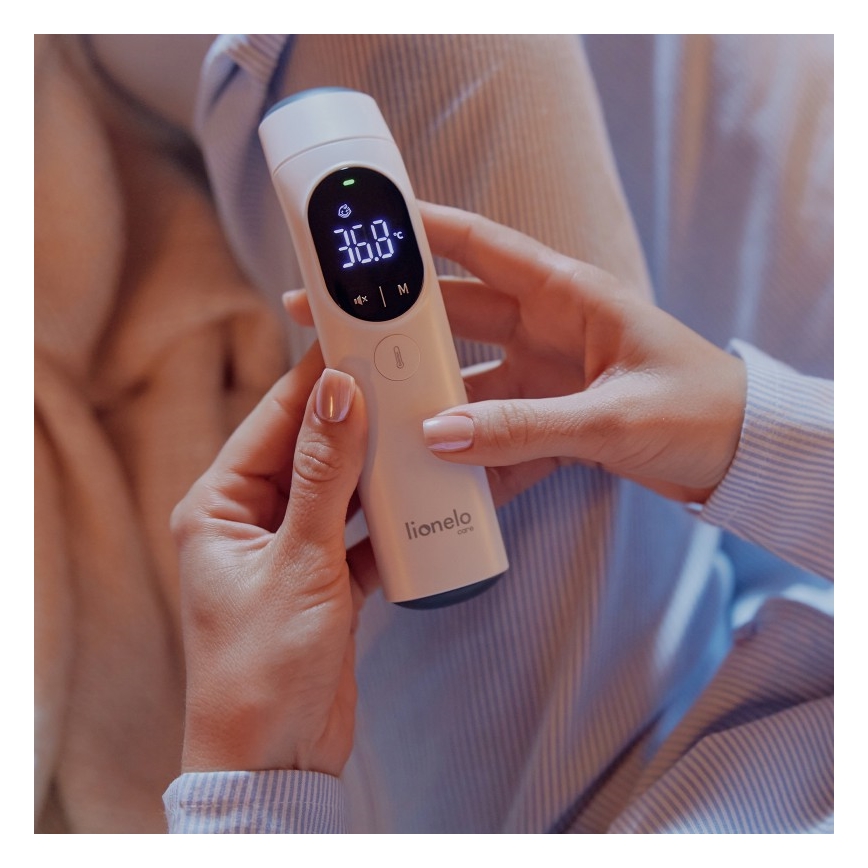 Lionelo - Υπέρυθρος θερμόμετρος FEVERSCAN με 2xAAA