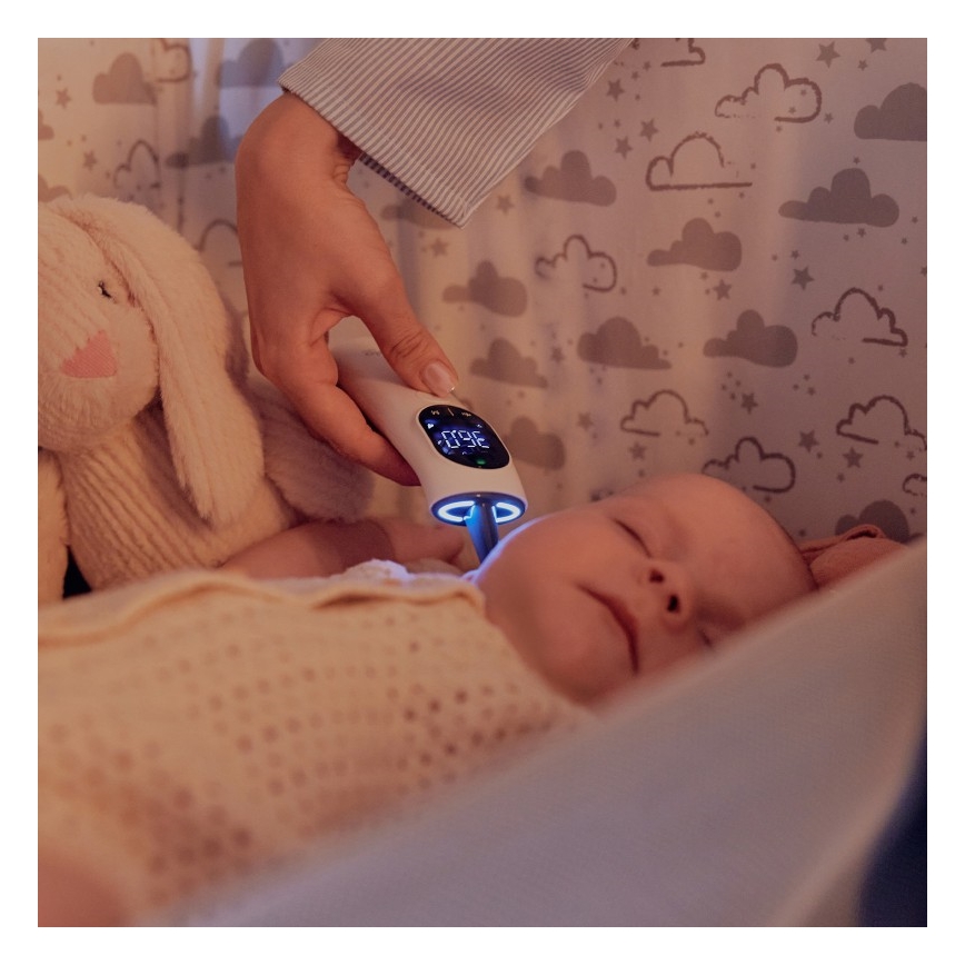 Lionelo - Υπέρυθρος θερμόμετρος FEVERSCAN με 2xAAA